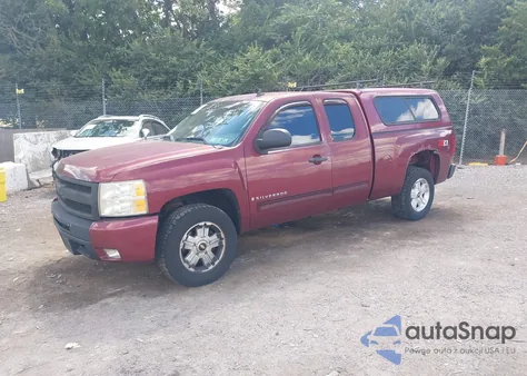 2009 Chevrolet Silverado 1500 Lt из США, поврежденный, VIN 1GCEK29089Z105120